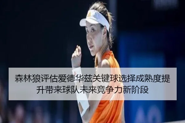 森林狼评估爱德华兹关键球选择成熟度提升带来球队未来竞争力新阶段